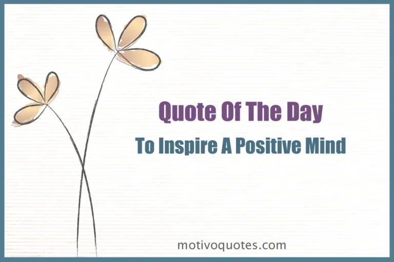 Quote Of The Day